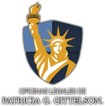 hero-logo-patricia-espanol logo of Patricia Gittelson Law Offices featuring the Statue of Liberty
